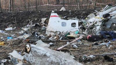 Tu-154 wrak, tupolew, Smoleńsk