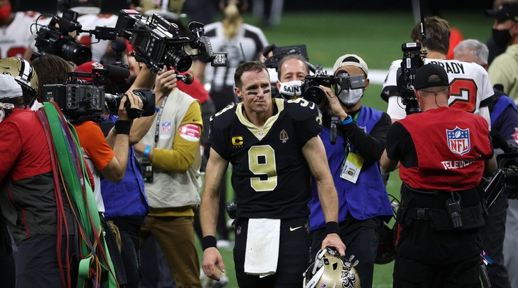 Bukott a Saints, Brees befejezi? / Fotó: GettyImages