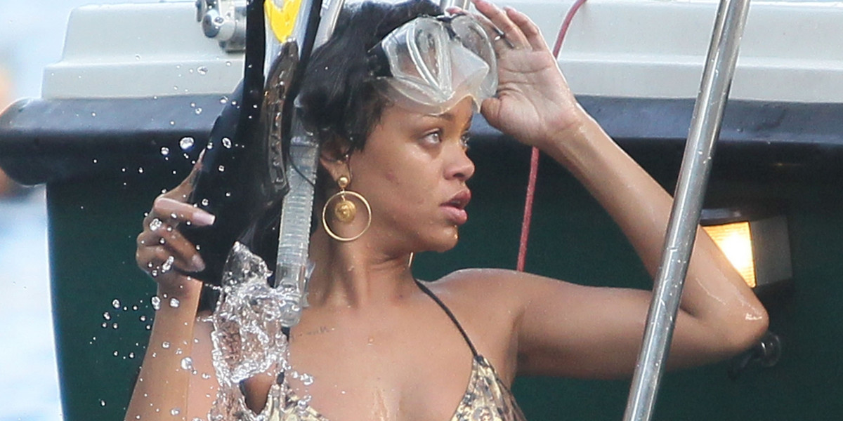 Rihanna w bikini