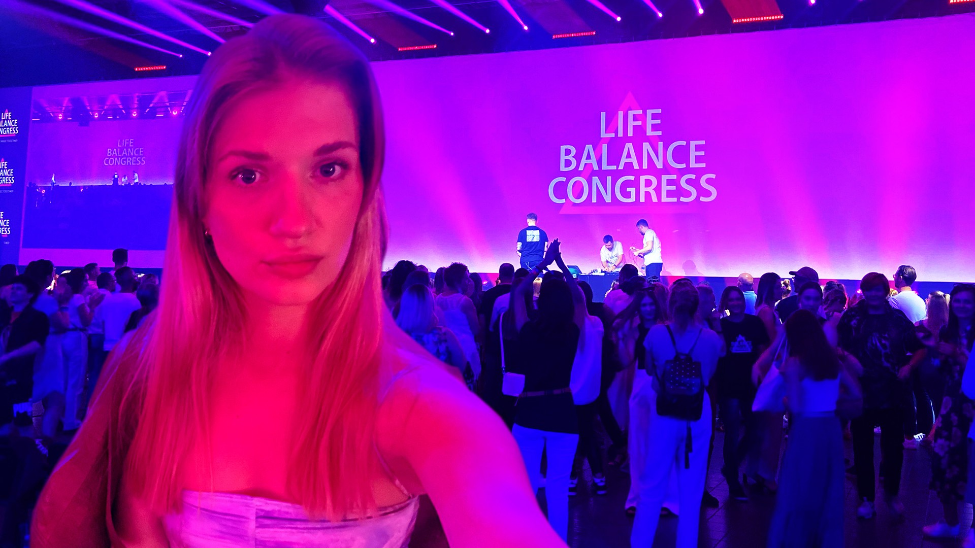 Karolina Rogaska, dziennikarka Newsweeka wzięła udział w Life Balance Congress.