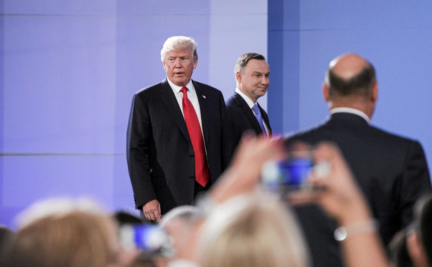 Donald Trump i Andrzej Duda