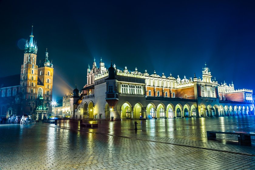 Rynek nocą