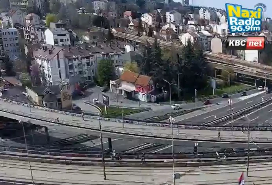 Blokiran saobraćaj na Autokomandi kod Franša