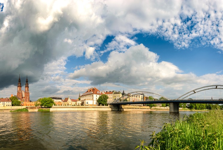 <strong>Mała wiosna, wielka sprawa: opolszczyzna</strong>
<br></br>
Znasz powiedzenie, że małe jest piękne? Opolskie, czyli najmniejsze polskie województwo, to potwierdza. Do jednych z pierwszych sygnałów, że nadchodzi wiosna, należy powrót zimujących w cieplejszym klimacie ptaków, w tym żurawi. Razem z 250 innymi przedstawicielami różnych rodzajów fauny, jak bocian czarny, bielik, łoś, czy bóbr, zamieszkują one teren Stobrawskiego Parku Krajobrazowego. Obejmuje on dorzecza pięciu mniejszych rzek, a graniczy z Odrą i Nysą Kłodzką. Do podziwiania są tu także piękne łąki czy lasy, a w nich takie okazy drzew, jak buki w rezerwacie Lubsza czy imponujące dęby w Nowej Bogacicy i te rosnące na linii Karłowice-Stobrawa.
<br></br>
