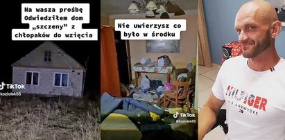 Dom "Szczeny" z "Chłopaków do wzięcia" popadł w ruinę. Szokujące nagranie trafiło do sieci