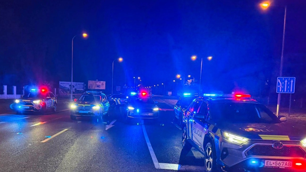 Policajná naháňačka medzi Hlohovcom a Nitrou