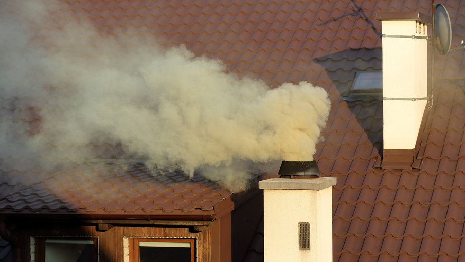 Dym z komina