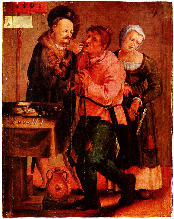 "Farmer u dentysty", 1616-1617 r. 