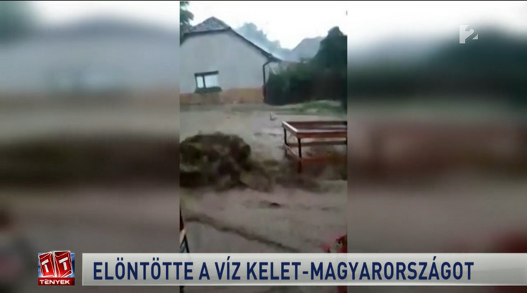 Óriási eső zúdult tegnap Kelet-Magyarországra 