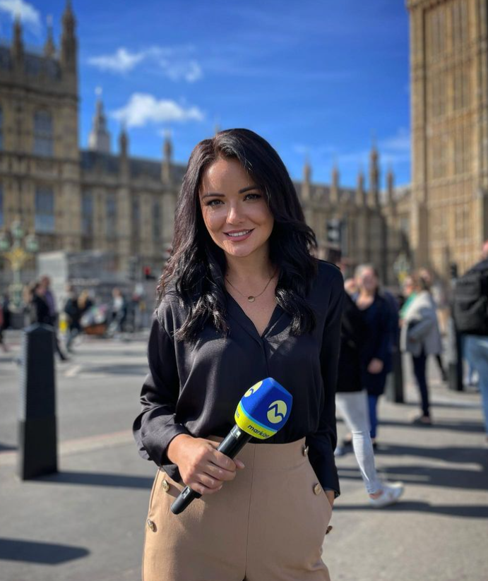 Moderátorka Ivana Zuzelková.