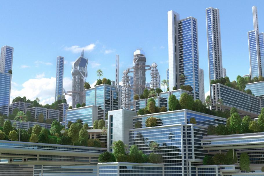 Futurystyczne miasta przyszłości