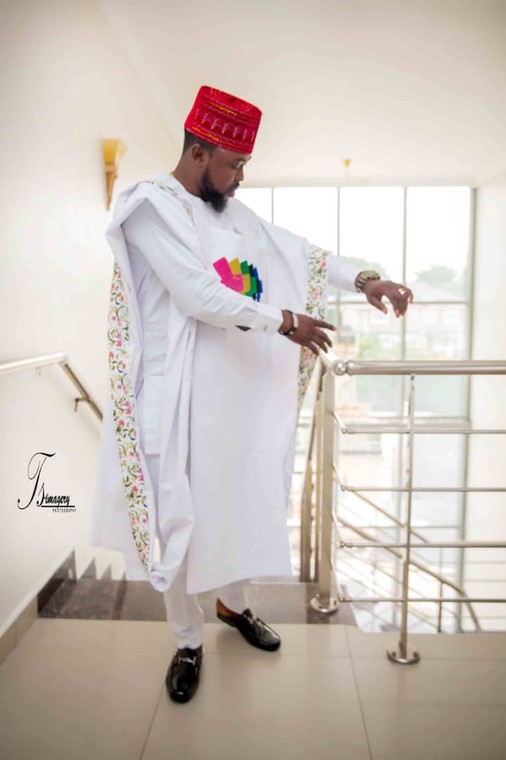 Kolawole Ajeyemi's marriage to Toyin Abraham is the third for the actress. [Instagram/Kolawole Ajeyemi] 