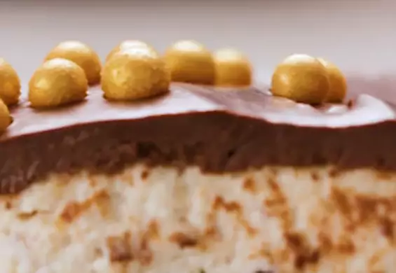 Przesłodkie ciasto z Ferrero i czekoladą