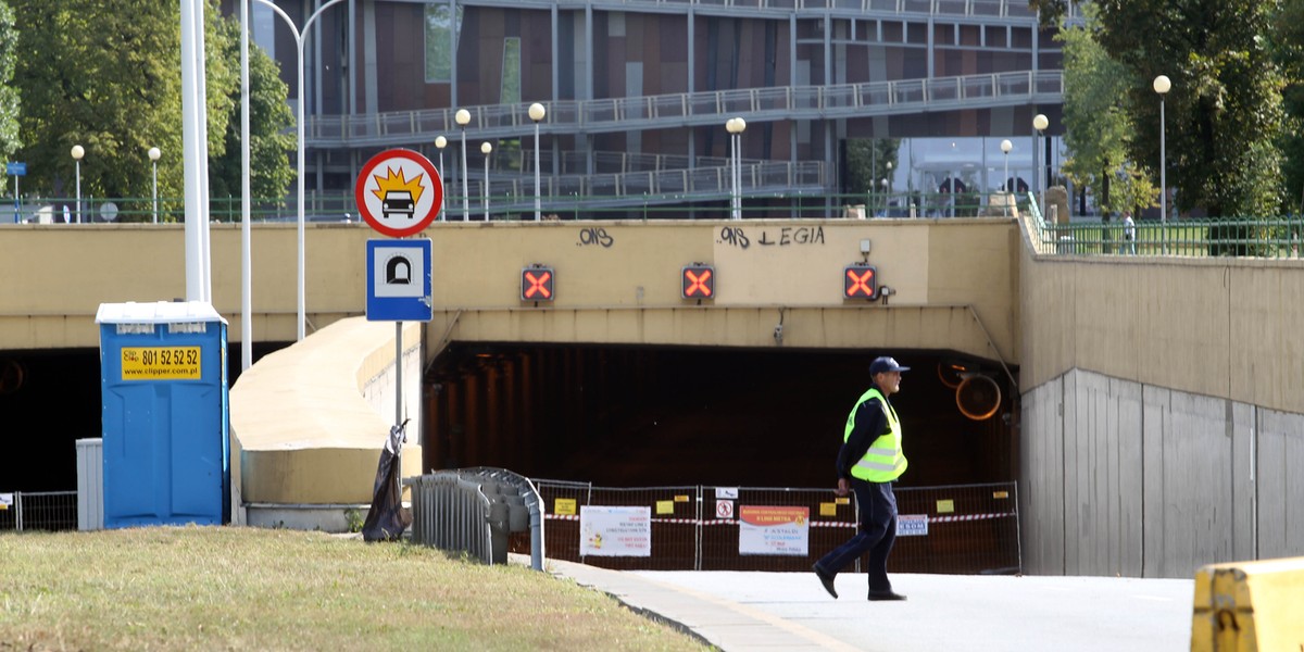 Tunel na Wisłostradzie