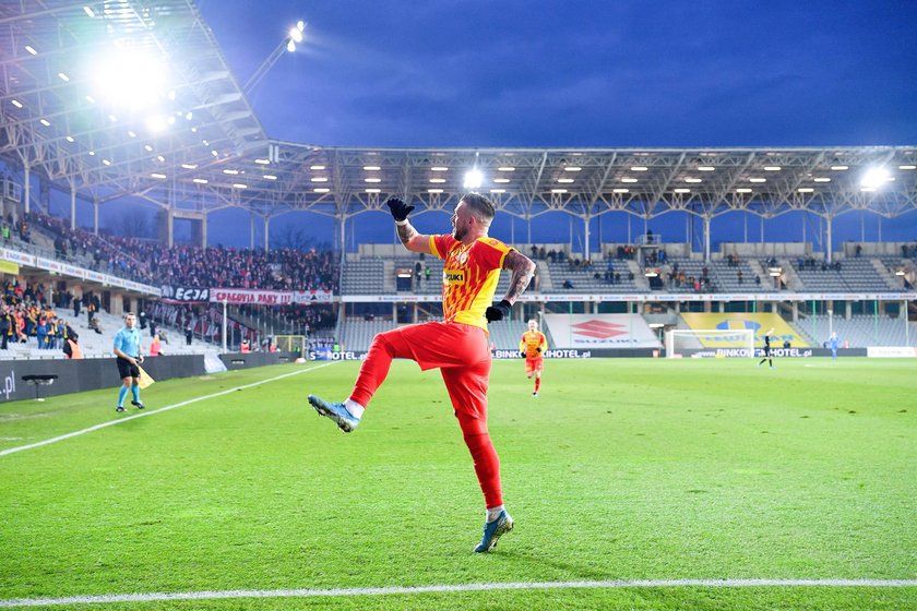 Ekstraklasa 19. kolejka: Korona Kielce - Cracovia 1:0