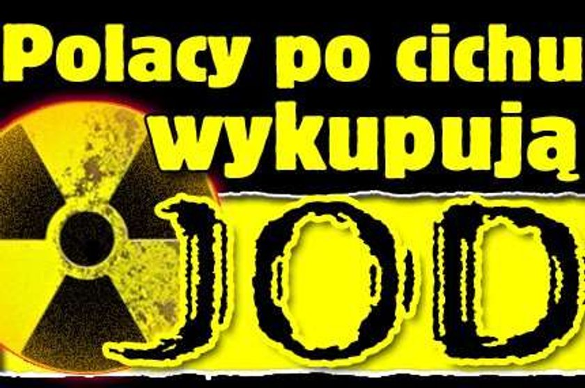 Polacy po cichu wykupują jod