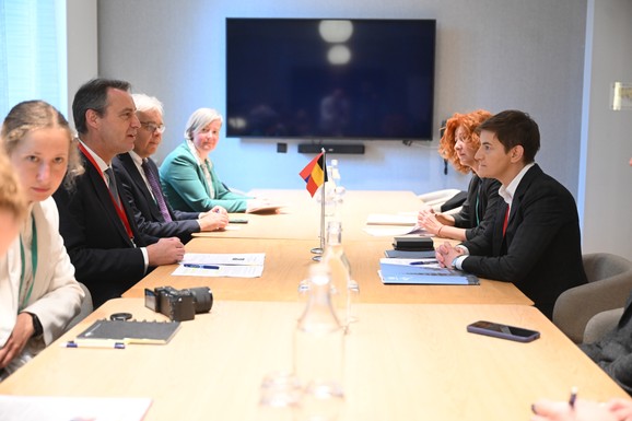 Brnabić sa Blondelom u Kopenhagenu o napretku Srbije na evropskom putu (FOTO)
