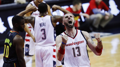 NBA: świetny Marcin Gortat, Washington Wizards znów pokonali Atlanta Hawks