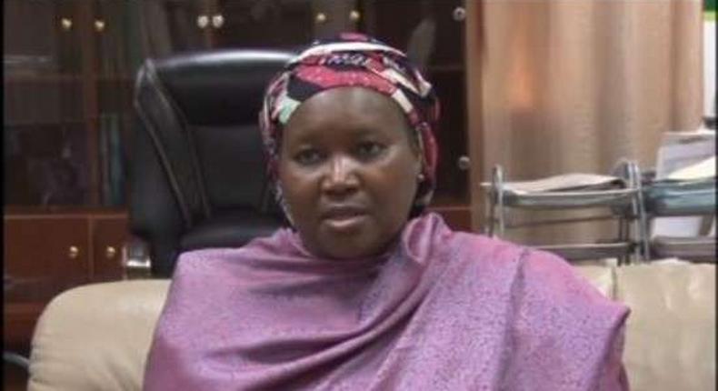 Newly appointed head of the Independent National Electoral Commission (INEC) collation centre, Amina Zakari.