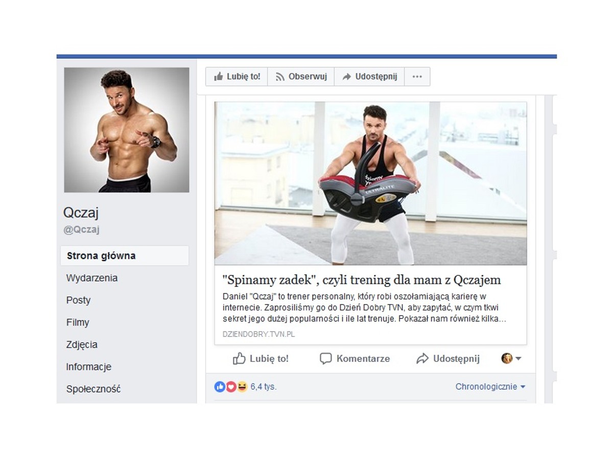 Z nim pokochasz fitness!
