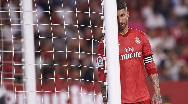 Sergio Ramos és a
Real a Sevilla ellen bukott 3-0-ra /Fotó: Getty Images