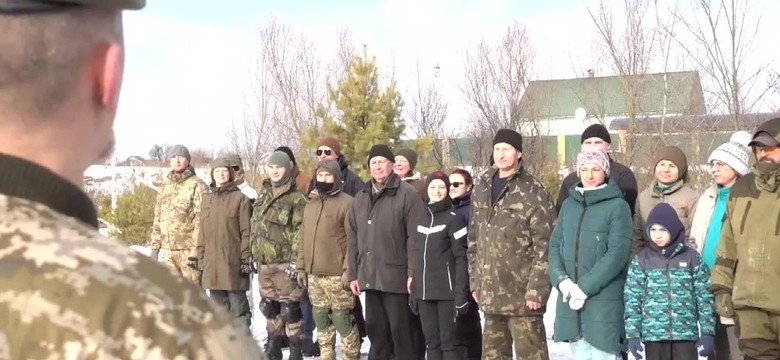 W Kijowie szkolą cywilów, jak przetrwać w razie wojny