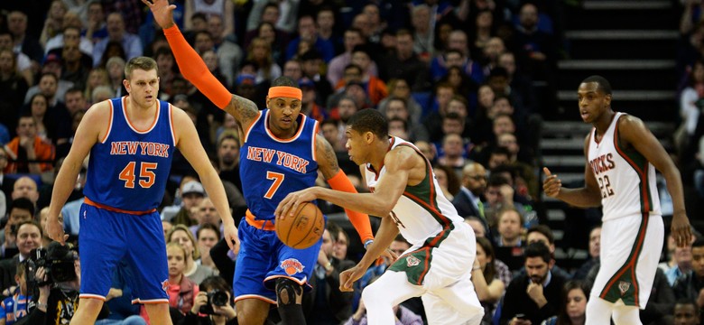 Liga NBA: New York Knicks przegrali w Londynie z Milwaukee Bucks
