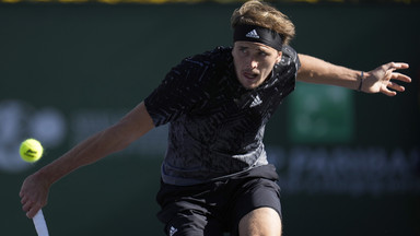 ATP w Indian Wells: niespodziewana porażka Zvereva w ćwierćfinale