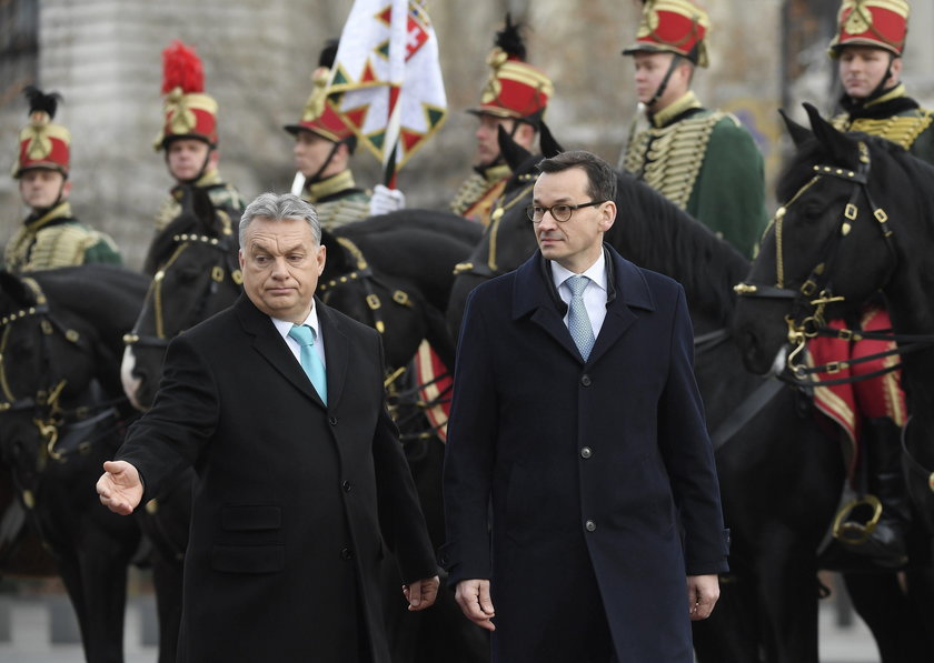 Viktor Orban i Mateusz Morawiecki