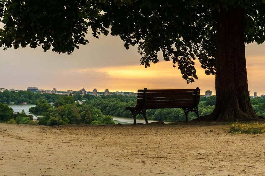 "Sofijina klupa" na Kalemegdanu