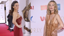 Tłum gwiazd na gali Orły 2025. Fantazyjna kreacja Joanny Kulig, głęboki dekolt Marii Dębskiej [FOTO]