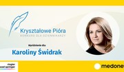 Kryształowe Pióra 2022. Karolina Świdrak z Medonet wyróżniona