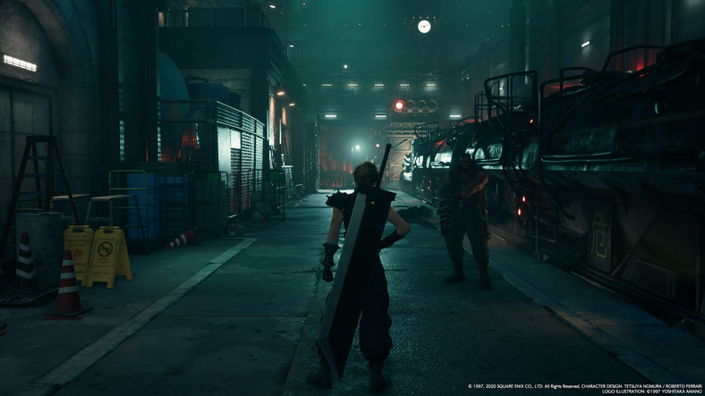 Final Fantasy VII Remake - screenshot z wersji na PlayStation 4