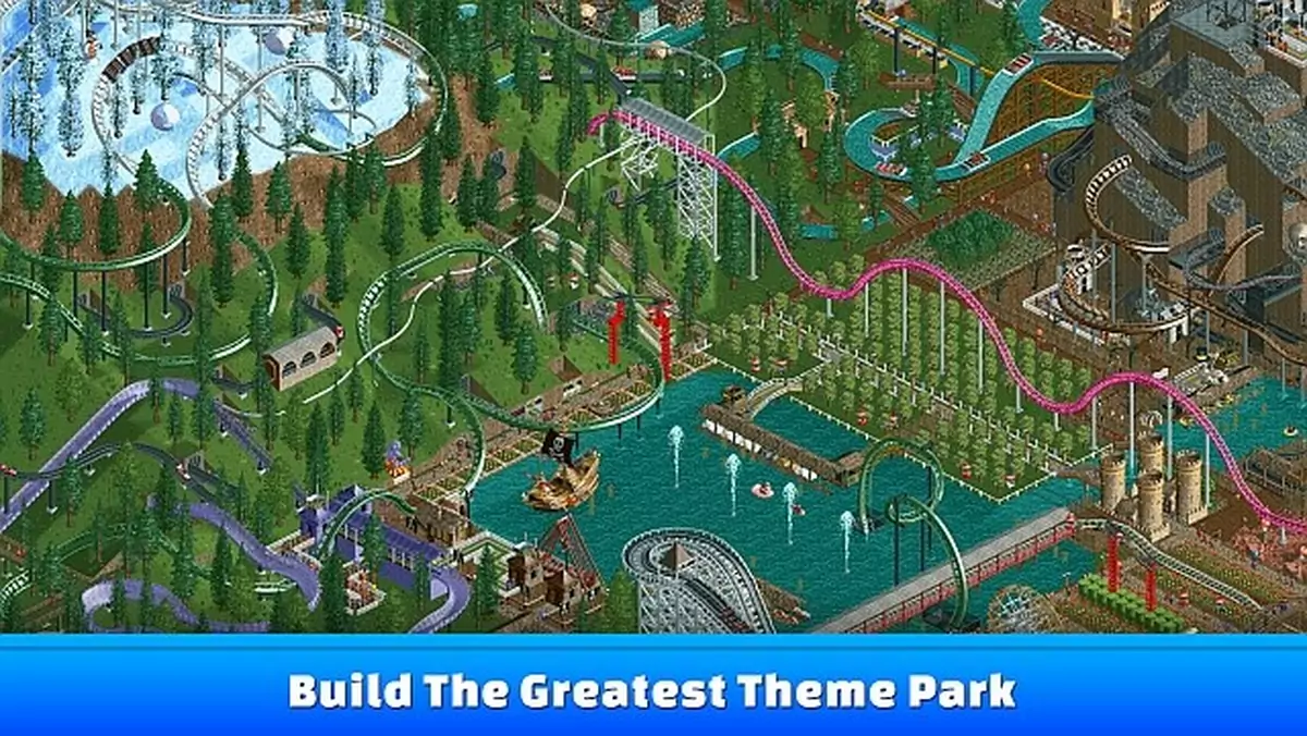 Na iOS i Androidzie zadebiutował RollerCoaster Tycoon Classic