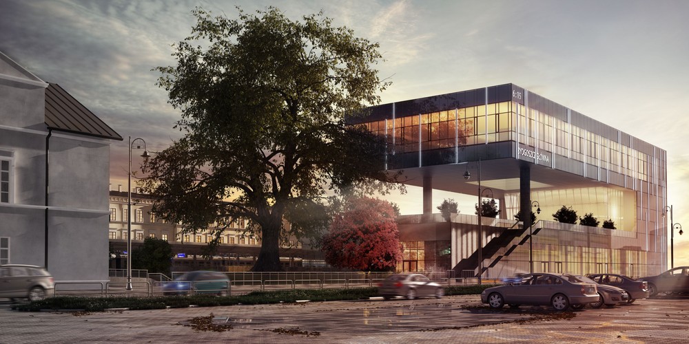 Bydgoszcz nowy dworzec PKP - wizualizacja 3, fot. materiał prasowy PKP<br><br> ŹRÓDŁO: ALLPLAN Sp. z o.o.