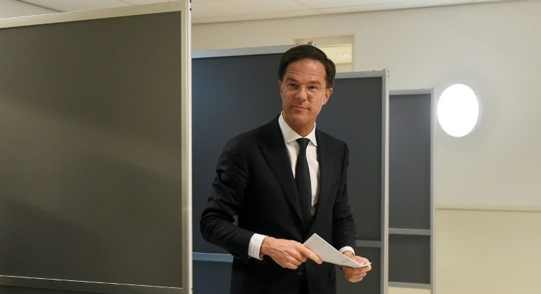 Netherlands Prime Minister and VVD party leader Mark Rutte rose through corporate and political ranks to be elected in 2010 as the first liberal prime minister since 1918