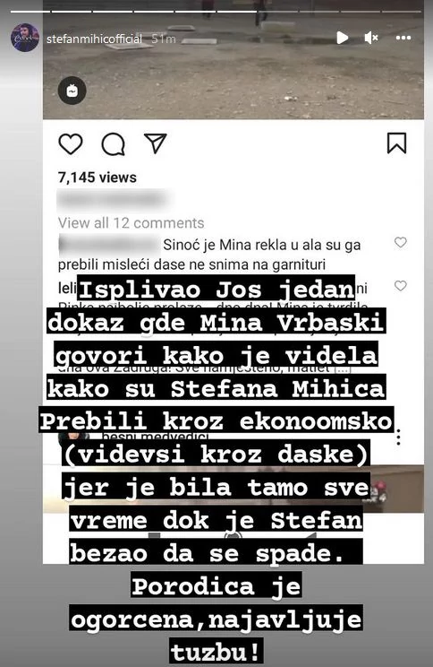 Stefan Mihić (Foto: Instagram/stefanhimicofficial)