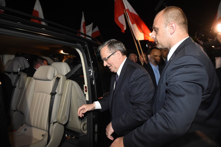 Bronisław Komorowski po debacie