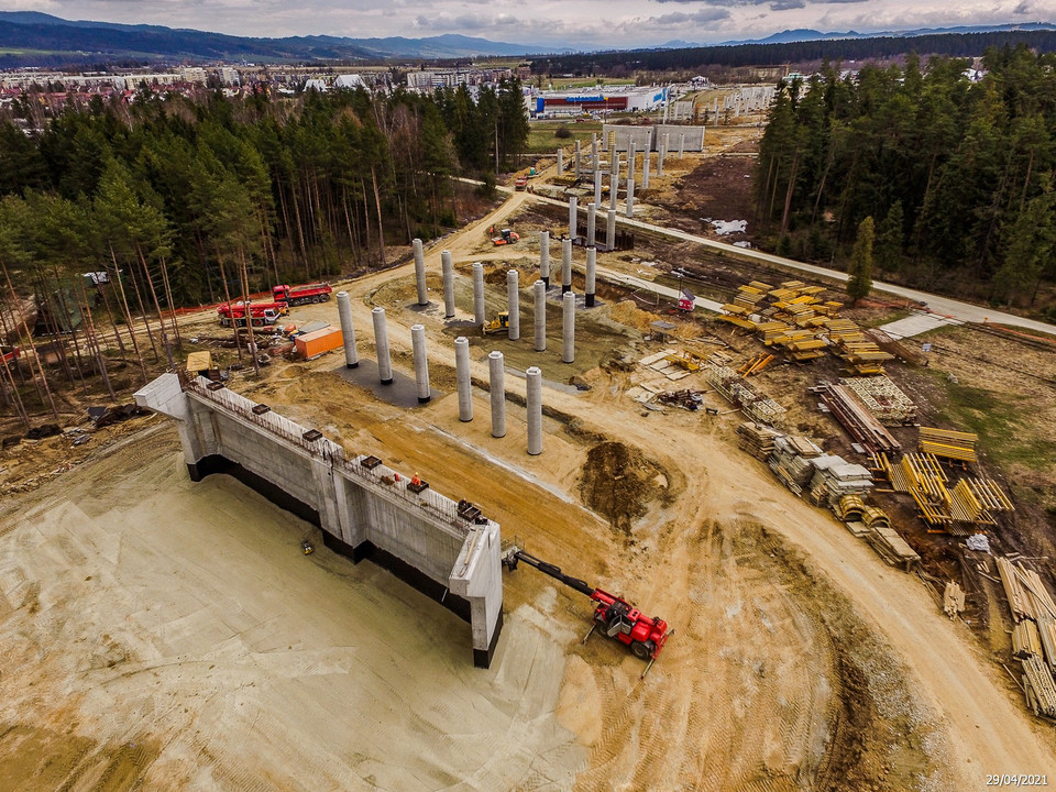 Budowa nowej zakopianki na odcinku Rdzawka - Nowy Targ