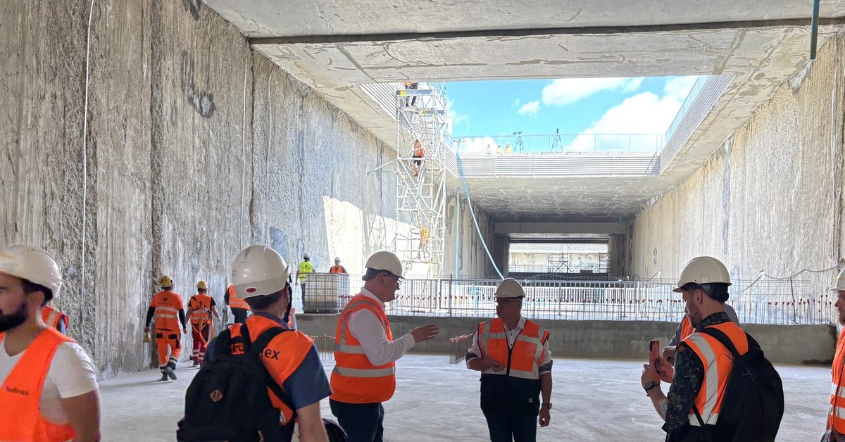 Construction of the CPK. The starting chamber of the High-Speed Rail tunnel is ready [PHOTOS]