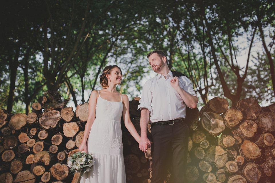 Green wedding chic