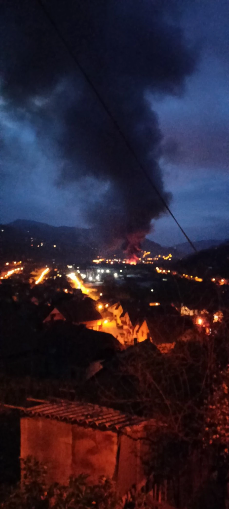 Od jedne od najvećih firmi u Ivanjici ostalo samo zgarište