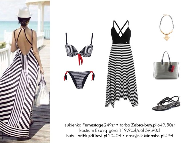 Letnie zestawy w stylu marynaskim