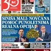 Blic naslovna strana za 10.7.