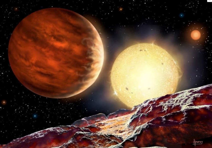 Tehnika koju je dečak koristio funkcioniše po principu analize količine svetlosti koju egzoplaneta blokira kada prolazi između Zemlje i matične zvezde (FOTO: David A. Hardy)