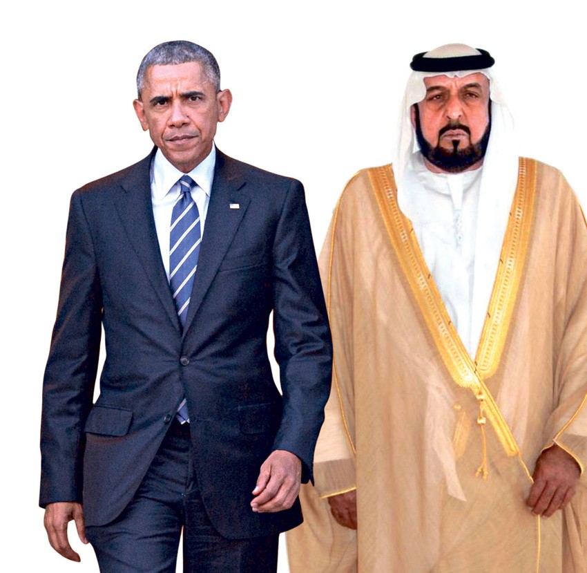 Lideri SAD i Emirata: Barak Obama i Kalifa Bin