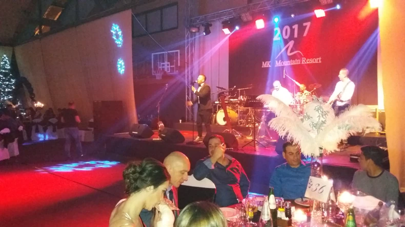 Atmosfera na dočeku na Kopaoniku