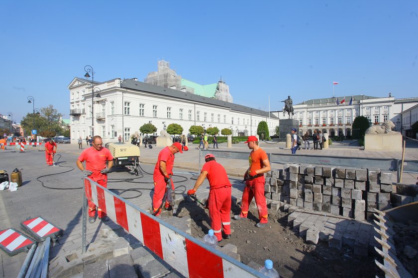 Znów remont na Krakowskim Przedmieściu