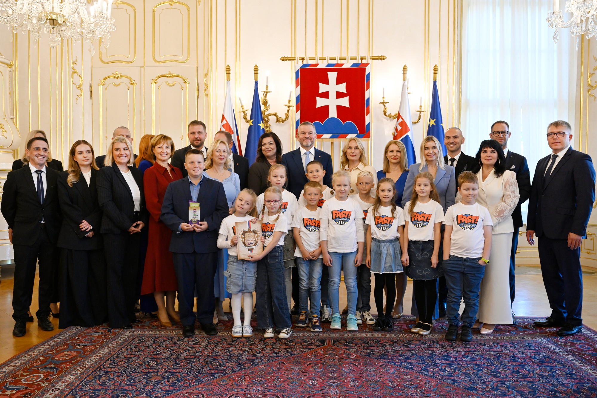 Prezident sa stretol so zástupcami a účastníkmi iniciatívy Zdravšie školy.