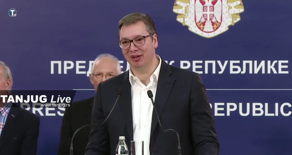 Aleksandar Vučić, sastanak o korona vurusu